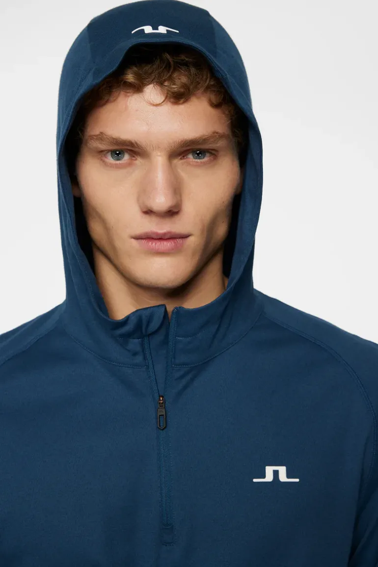 Sale Mario Quarter Zip Hood Golf|Base & Mid Layers
