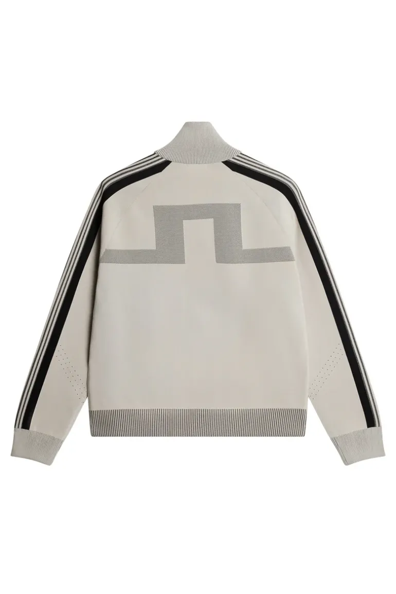 Sale Max Tech Knit Track Jacket Knitwear|Tops