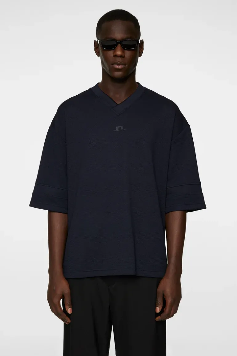 Store Milos Jersey Mesh Tee Tops|T-shirts