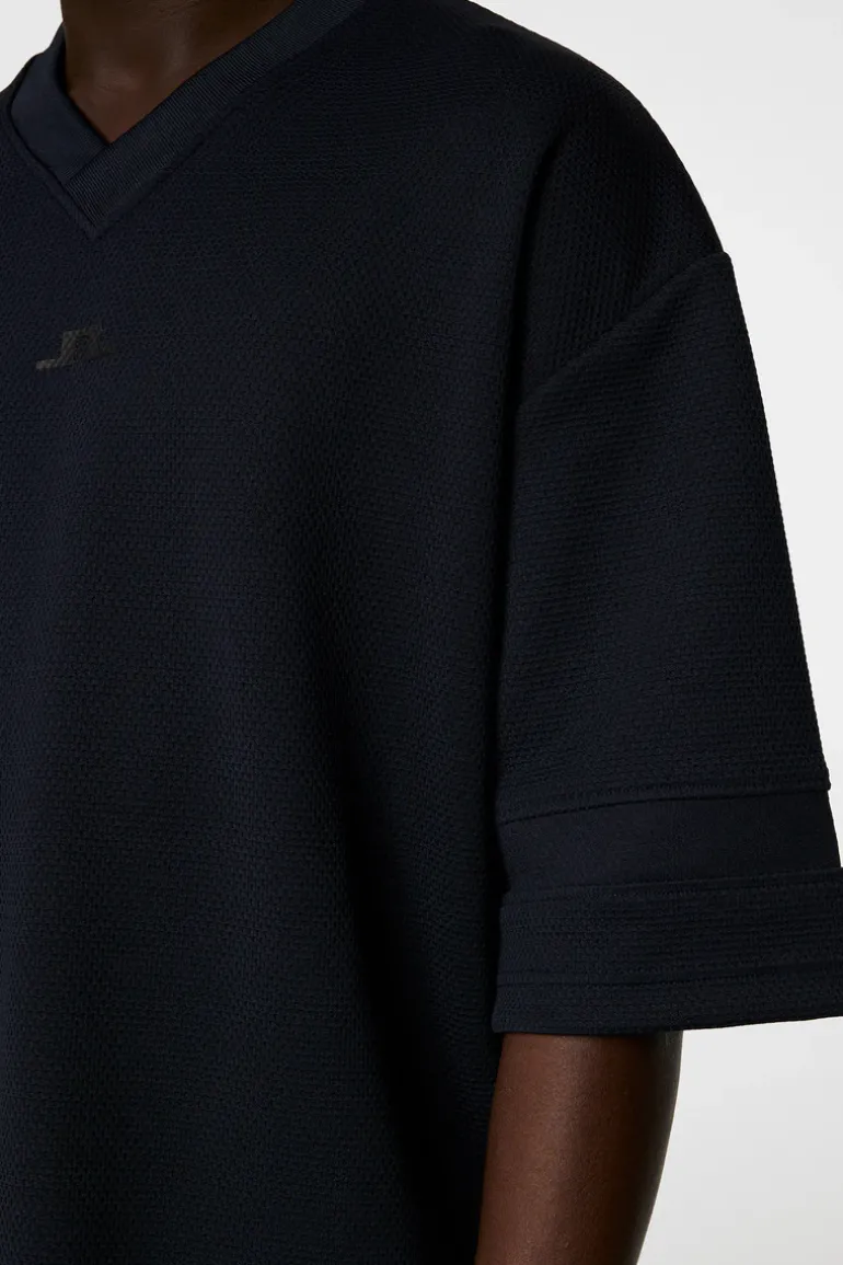 Store Milos Jersey Mesh Tee Tops|T-shirts