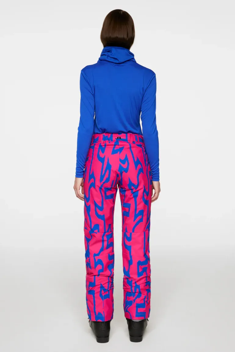 Fashion Pauline Pant Printed Underdeler|Bukser