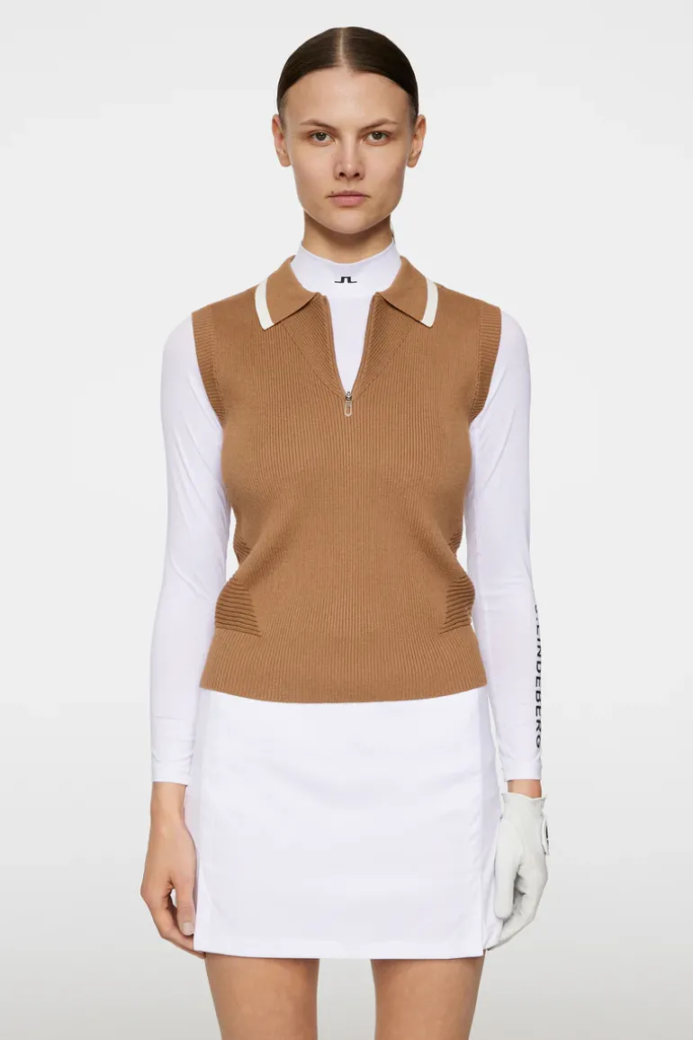 Clearance Ramona Knitted Polo Shirt Golf|Knitwear