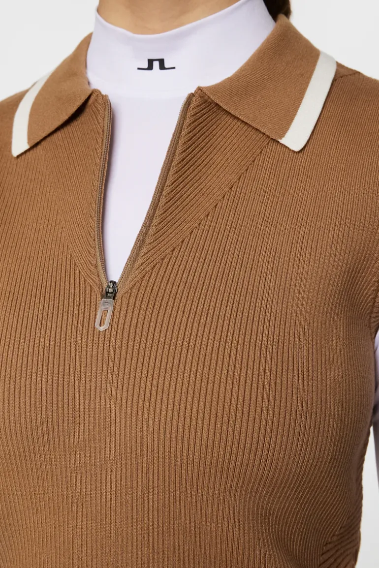 Clearance Ramona Knitted Polo Shirt Golf|Knitwear