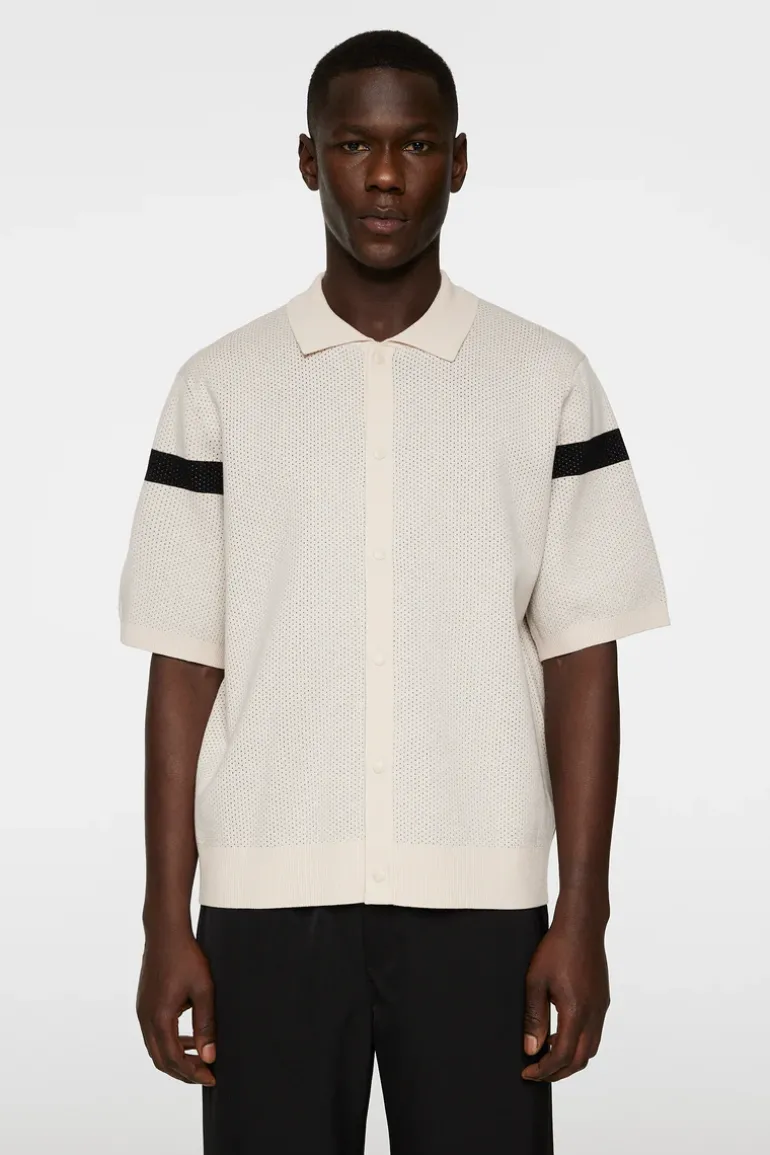 Outlet Rayne Knitted Shirt Knitwear|Tops