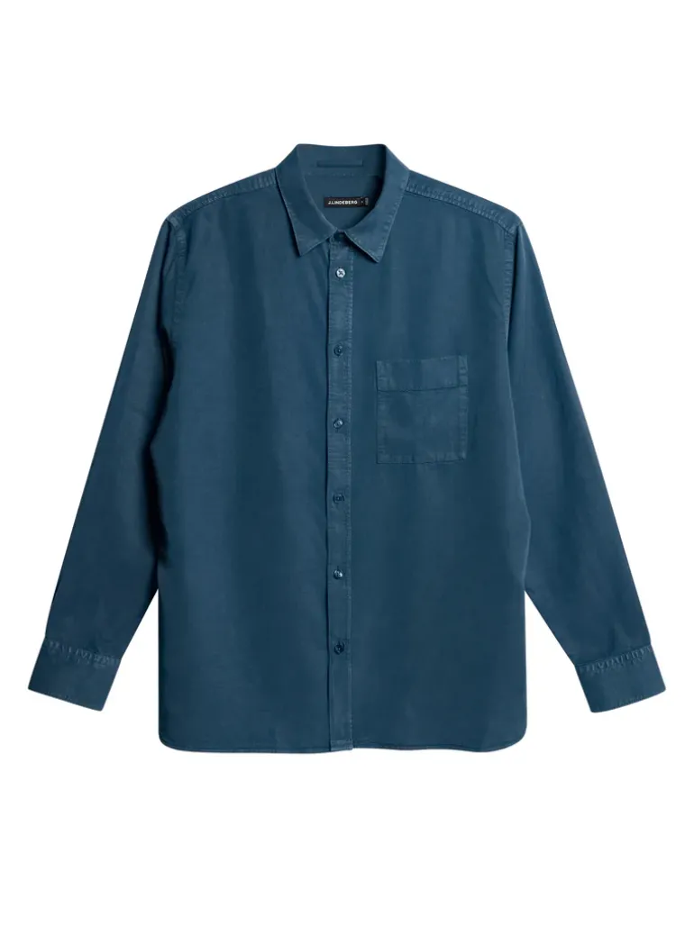 Online Reg Comfort Tencel GW Shirt Tops|Skjorter