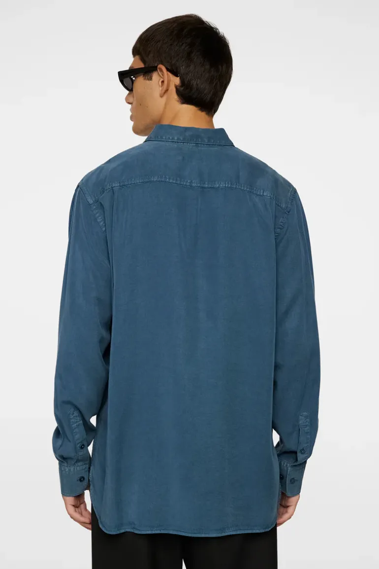 Online Reg Comfort Tencel GW Shirt Tops|Skjorter