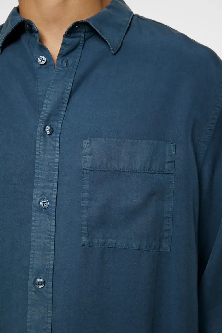Online Reg Comfort Tencel GW Shirt Tops|Skjorter