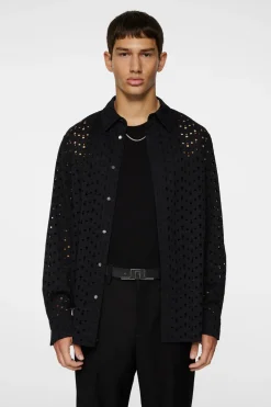 Store Reg Lace Shirt Tops|Skjorter