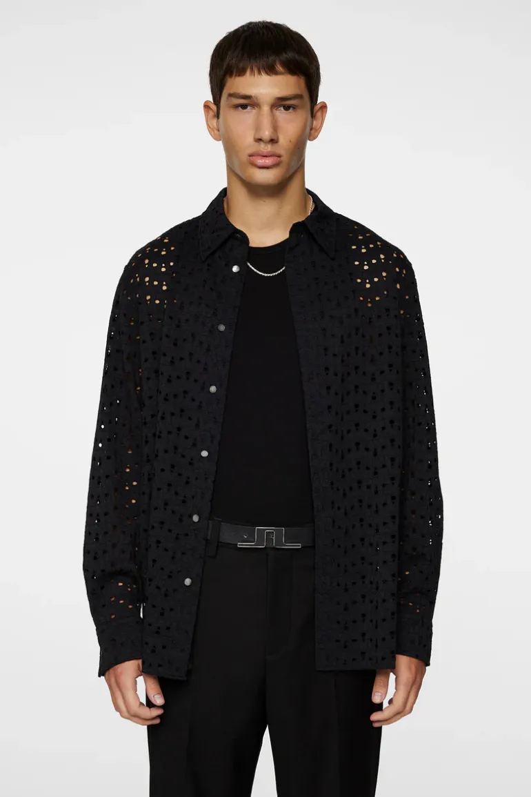 Store Reg Lace Shirt Tops|Skjorter