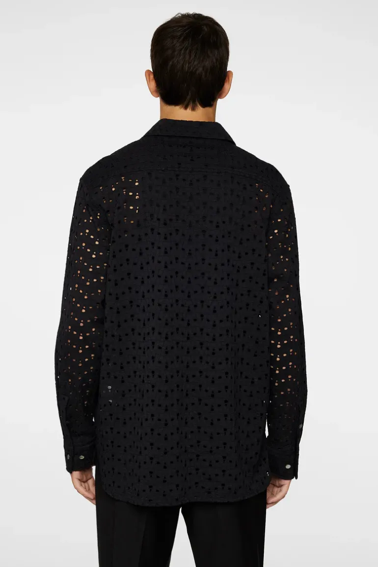 Store Reg Lace Shirt Tops|Skjorter