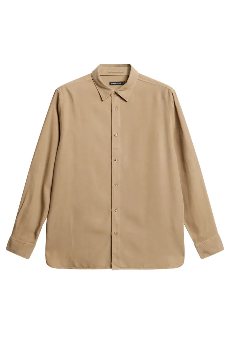 Flash Sale Reg LS Struct Gmd Tencel Shirt Tops|Skjorter