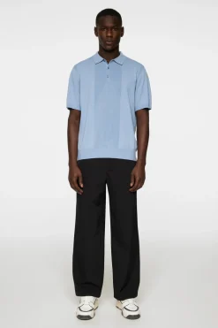 Best Reymond Solid Stripe Polo Polo Shirts|Knitwear