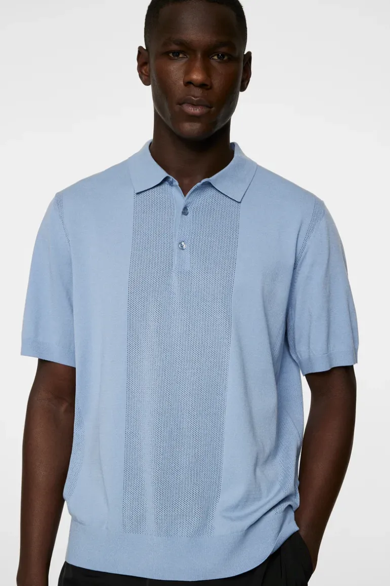 Best Reymond Solid Stripe Polo Polo Shirts|Knitwear