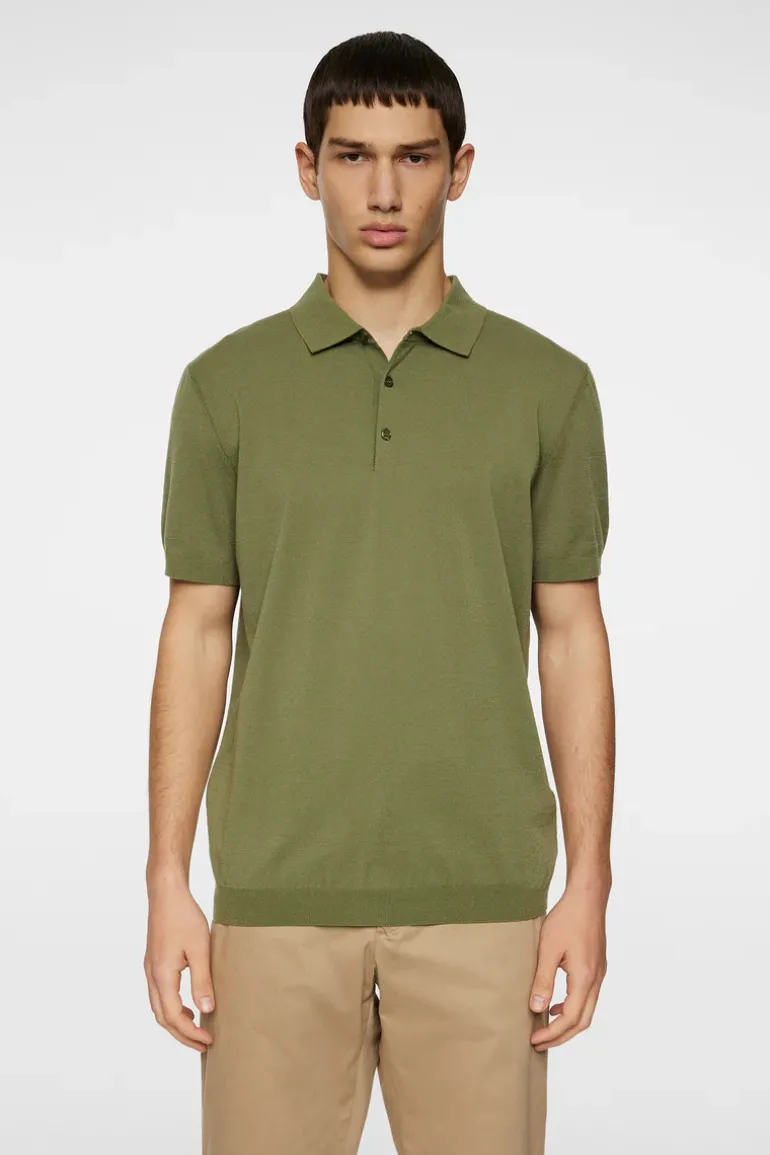Flash Sale Ridge Knitted Polo Polo Shirts|Knitwear