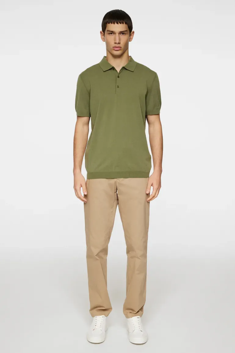 Flash Sale Ridge Knitted Polo Polo Shirts|Knitwear
