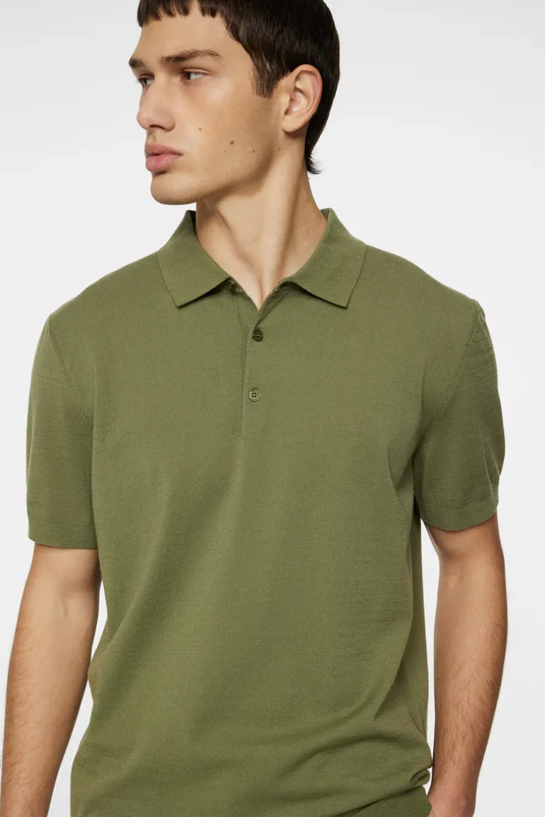 Flash Sale Ridge Knitted Polo Polo Shirts|Knitwear
