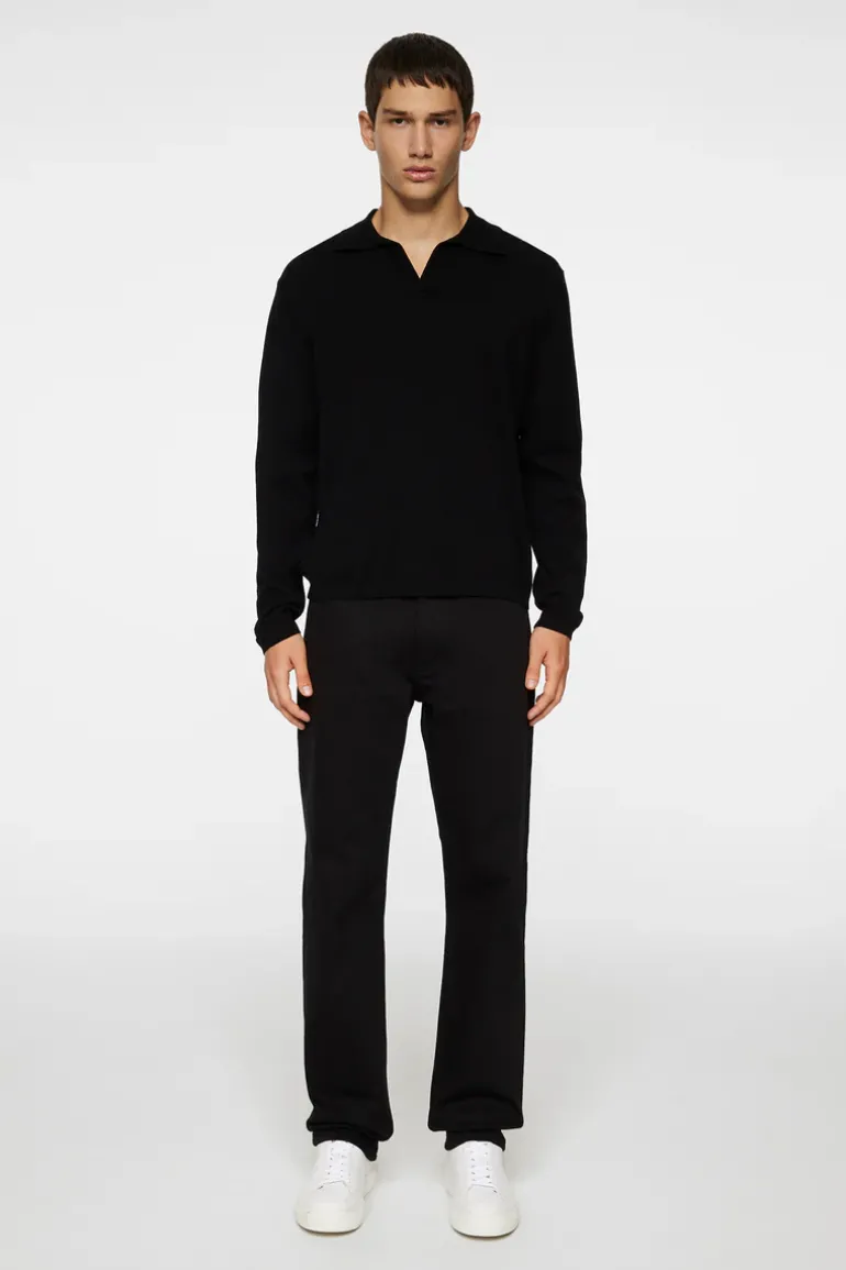 Online Rowan LS Polo Knitwear|Tops