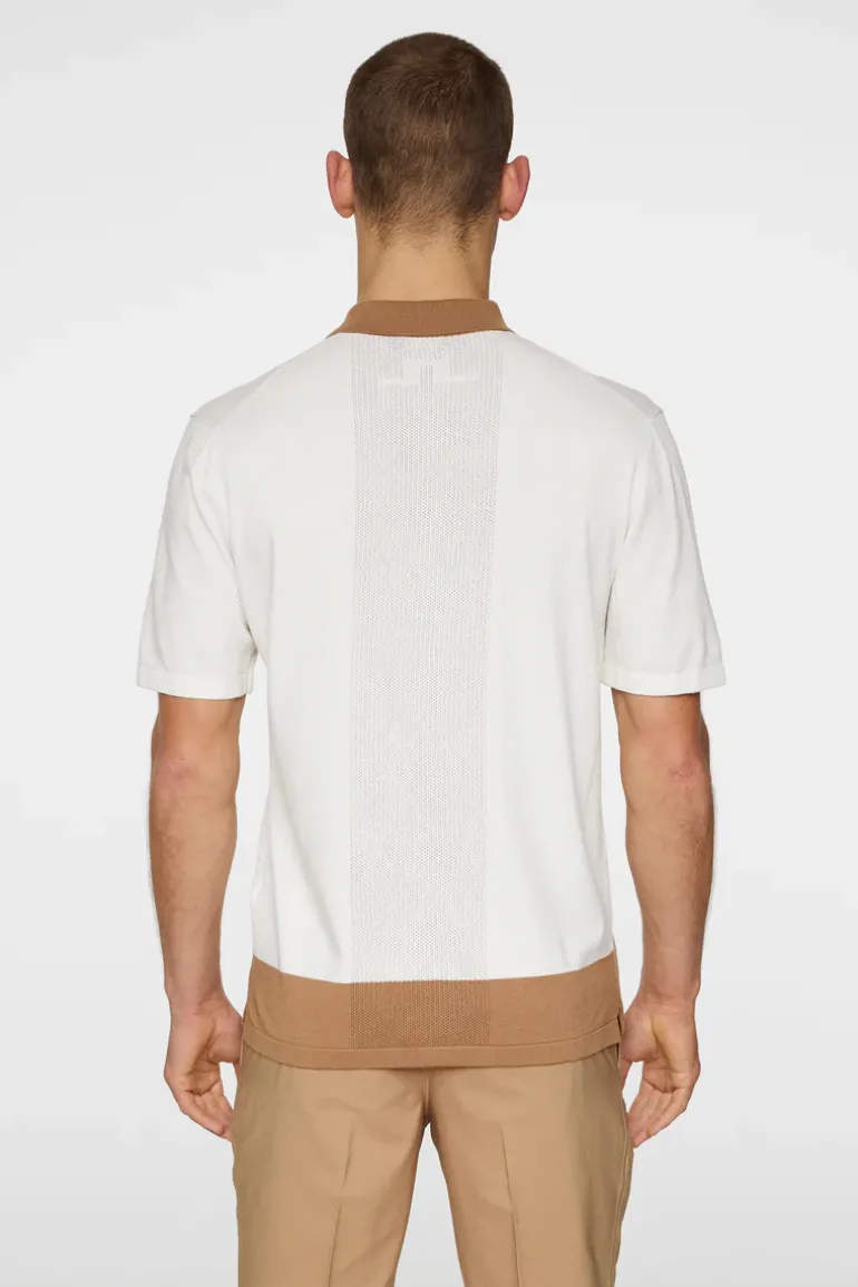 Shop Rue Knitted Polo Shirt Golf|Knitwear