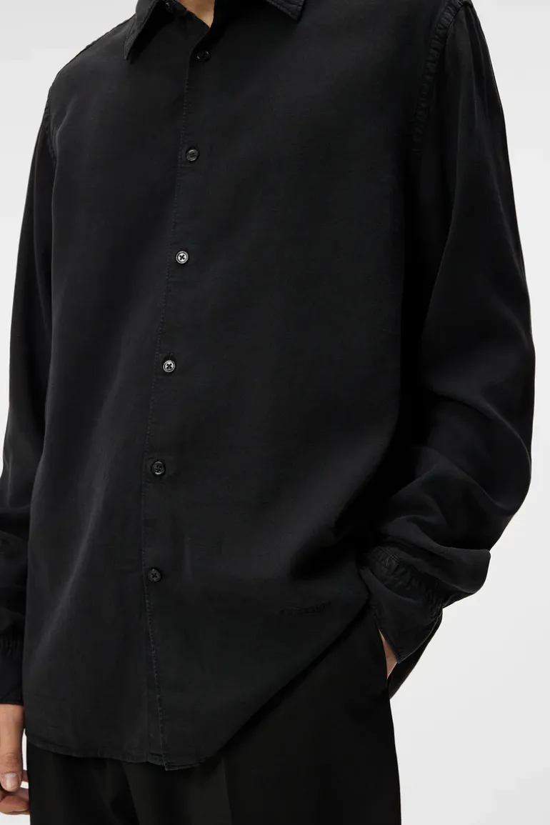Sale Slim LS Comfort Tencel Shirt Skjorter|Shirts