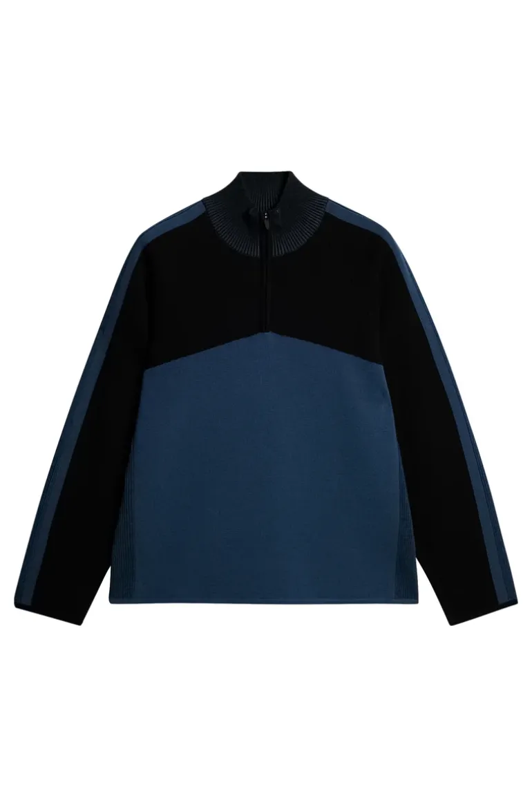 Sale Tim Tech Knit Quarter Zip Knitwear|Tops