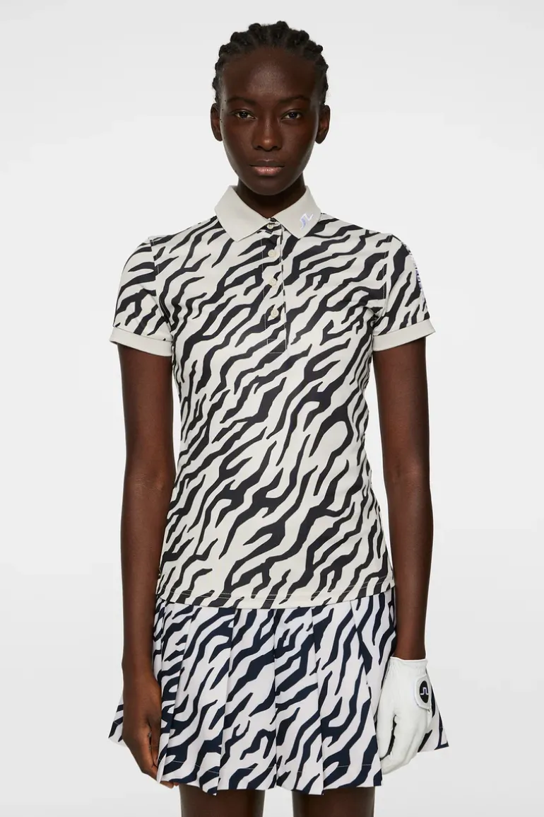 Online Tour Tech Print Polo Golf|Tops