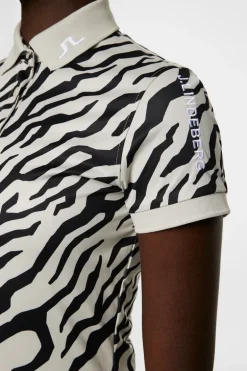 Online Tour Tech Print Polo Golf|Tops