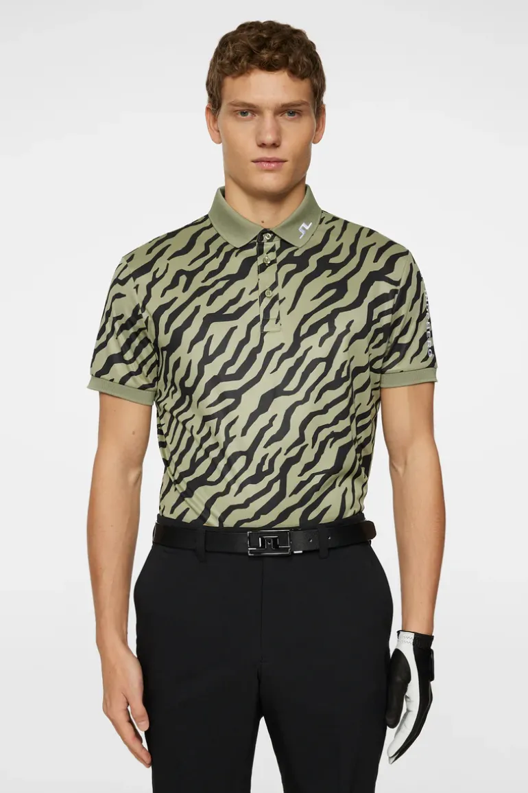 Flash Sale Tour Tech Print Polo Golf|Polo Shirts