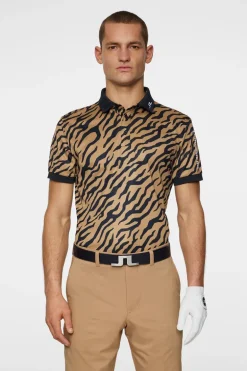 Online Tour Tech Print Polo Golf|Polo Shirts