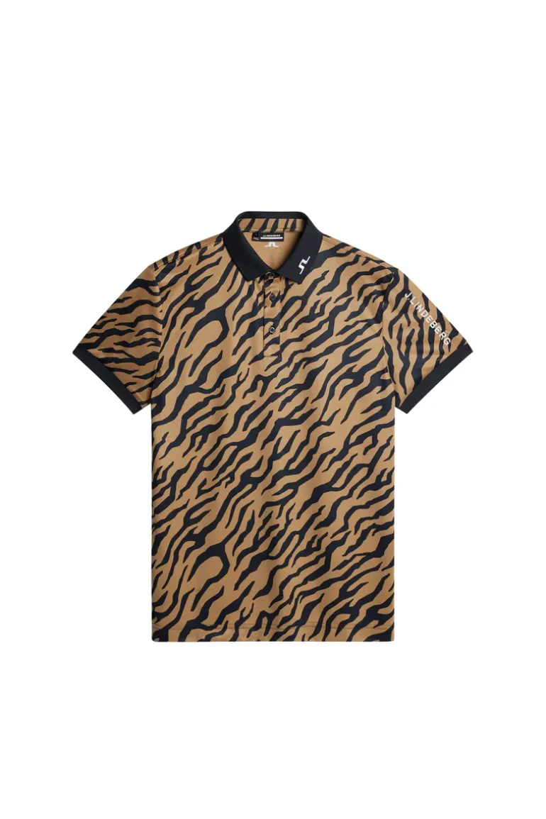 Online Tour Tech Print Polo Golf|Polo Shirts