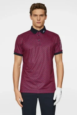 Fashion Tour Tech Print Polo Golf|Polo Shirts