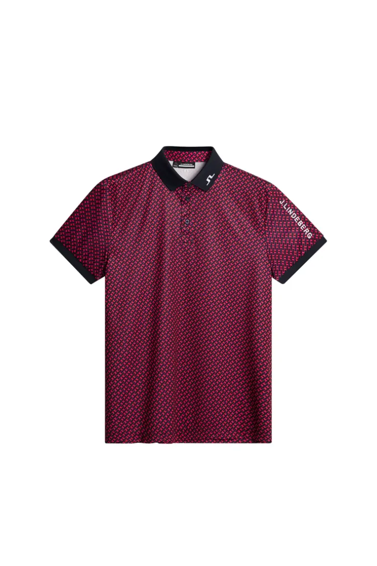 Fashion Tour Tech Print Polo Golf|Polo Shirts