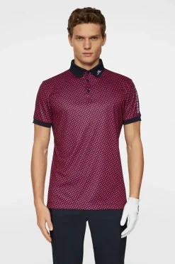 Fashion Tour Tech Print Polo Golf|Polo Shirts