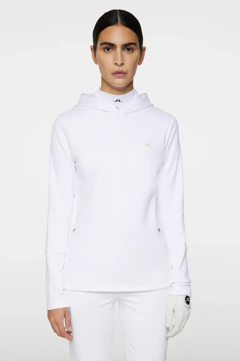 Outlet W Aerial Quarter Zip Hood Golf|Base & Mid Layers