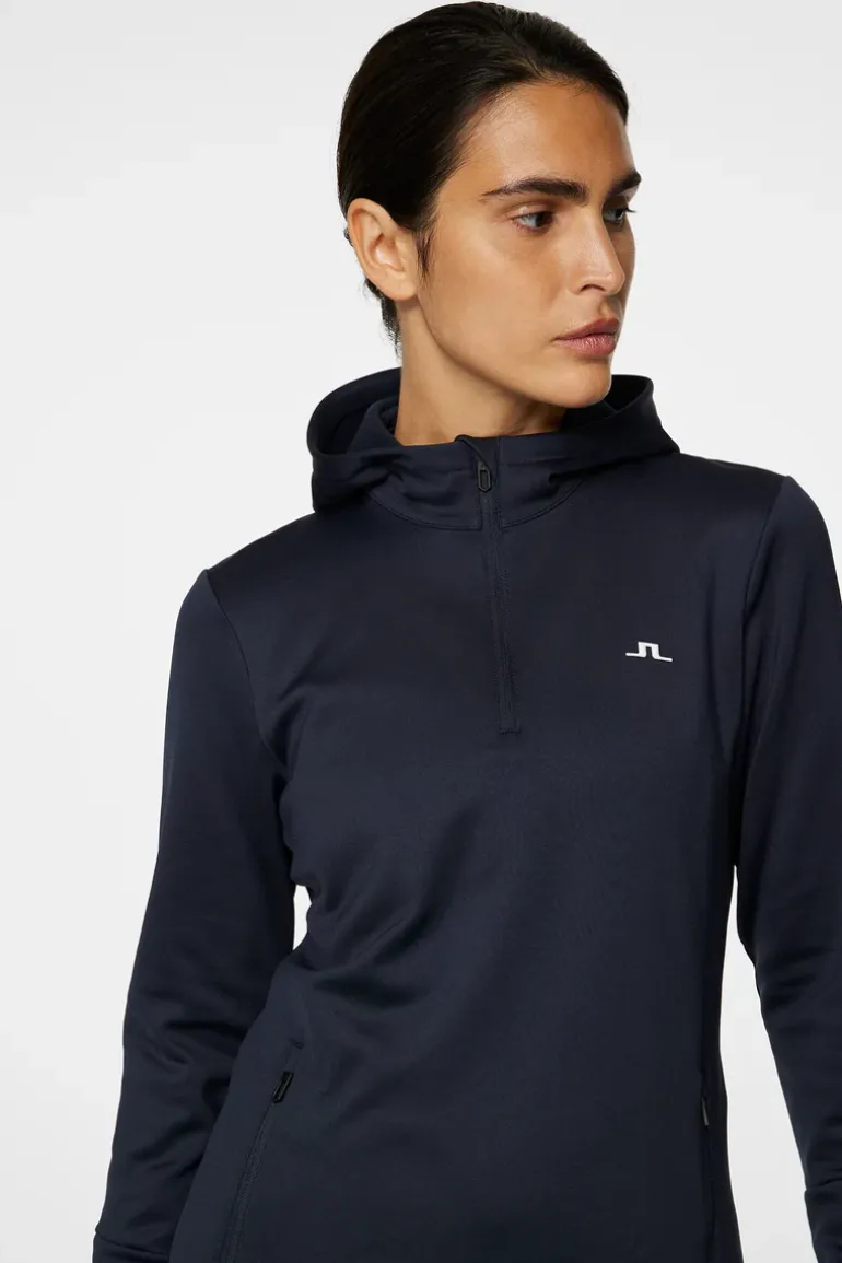 Clearance W Aerial Quarter Zip Hood Golf|Base & Mid Layers