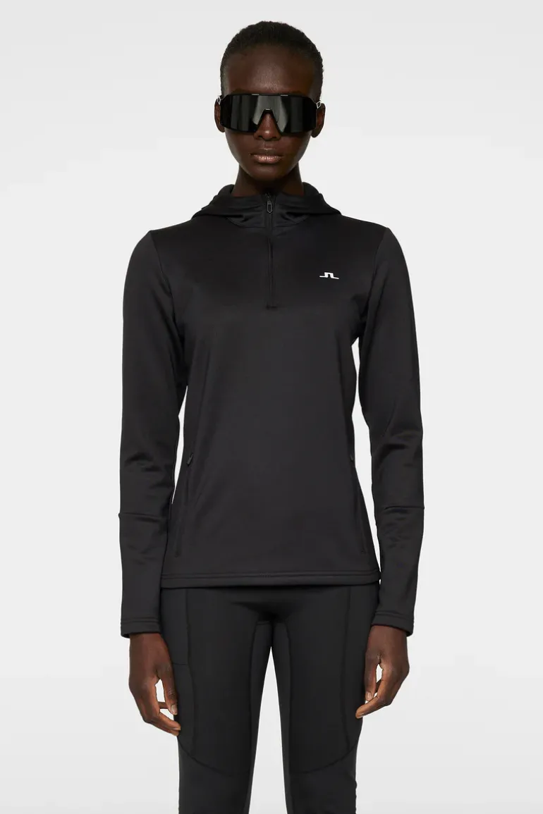 Cheap W Aerial Quarter Zip Hood Basis- & Mellomlag|Base & Mellomlag