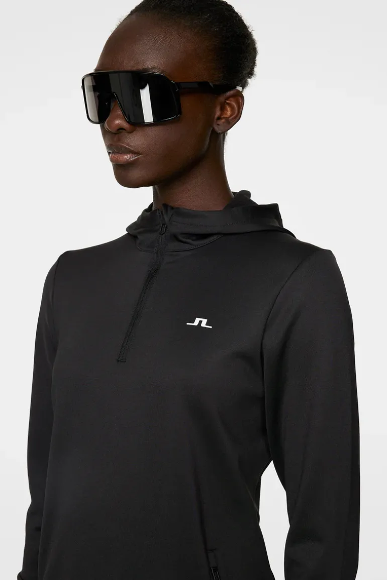 Cheap W Aerial Quarter Zip Hood Basis- & Mellomlag|Base & Mellomlag