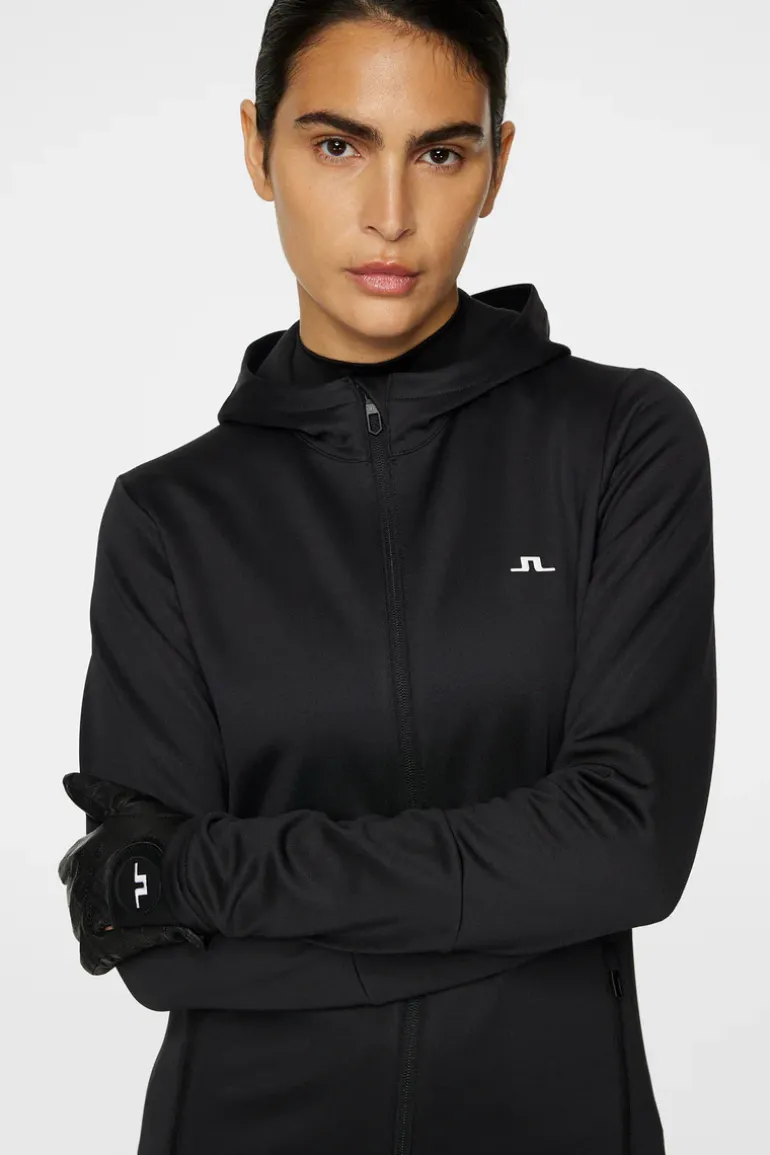 Hot W Aerial Zip Hood Golf|Base & Mid Layers