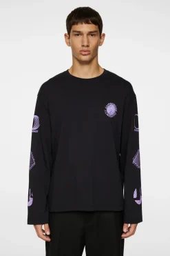 Discount Walsh LS Print T-shirt Tops|T-shirts
