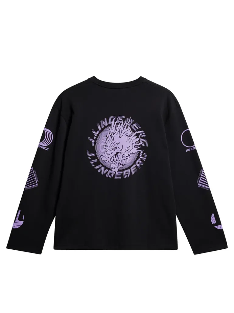 Discount Walsh LS Print T-shirt Tops|T-shirts