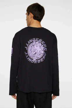 Discount Walsh LS Print T-shirt Tops|T-shirts