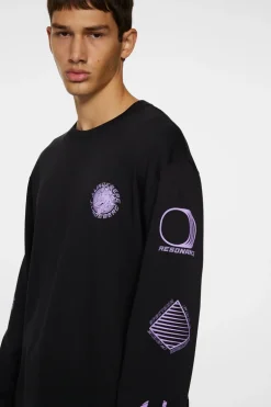 Discount Walsh LS Print T-shirt Tops|T-shirts