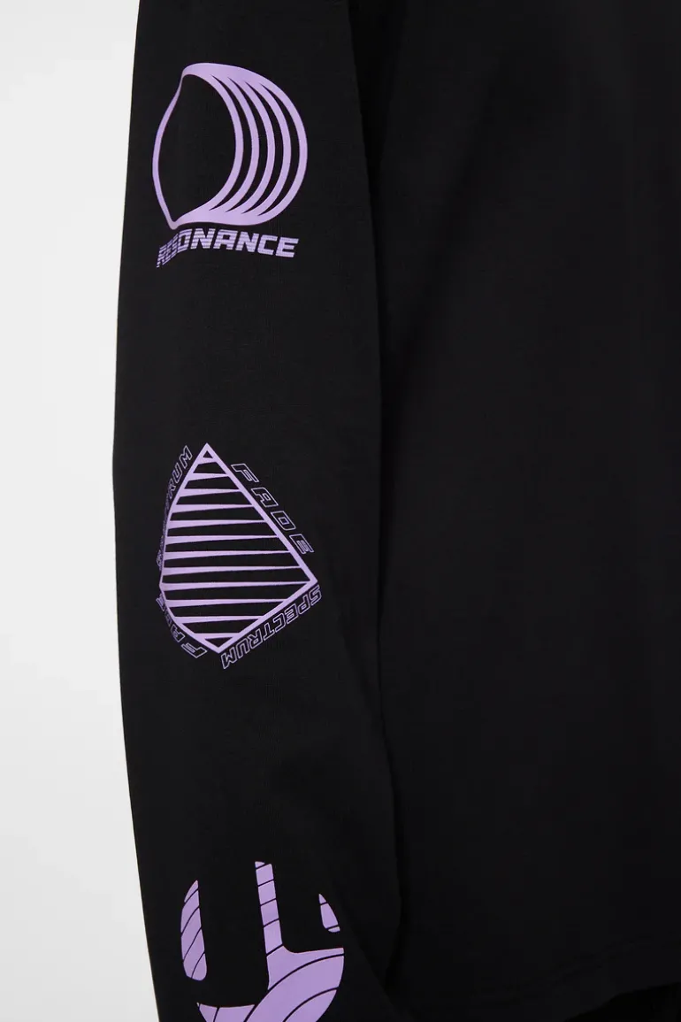 Discount Walsh LS Print T-shirt Tops|T-shirts