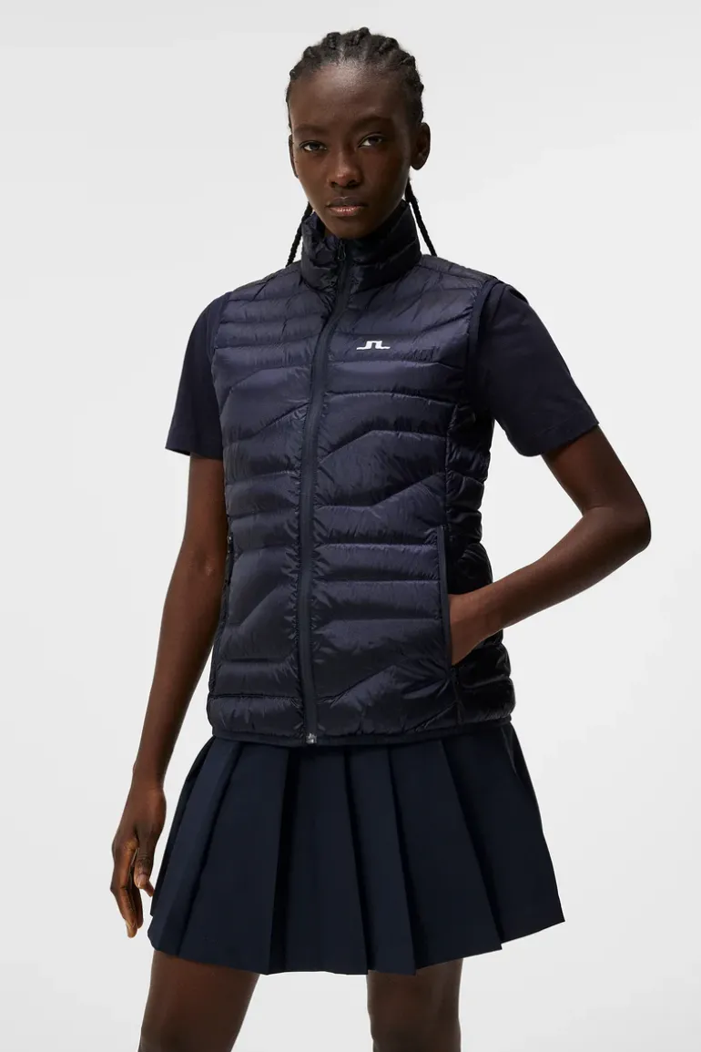 Clearance W Cliff Light Down Vest Vester|Utendørs