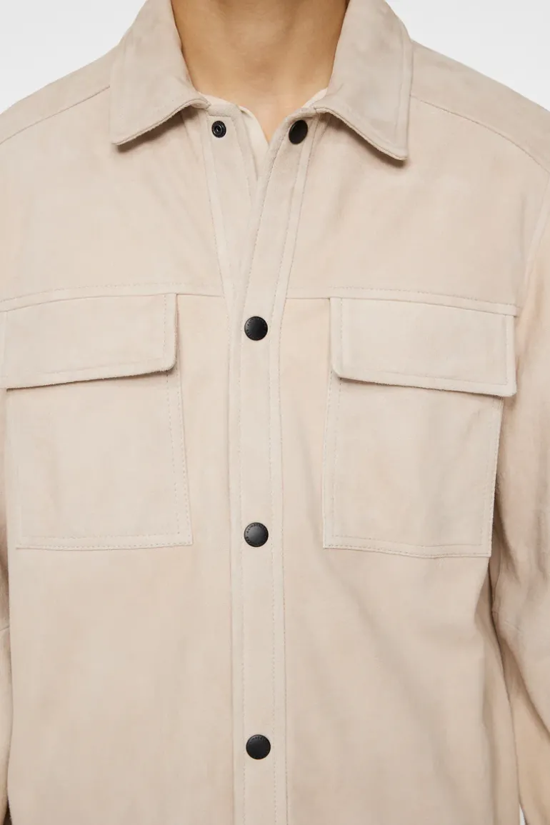 Fashion Wilden Suede Overshirt Jackets|Outerwear